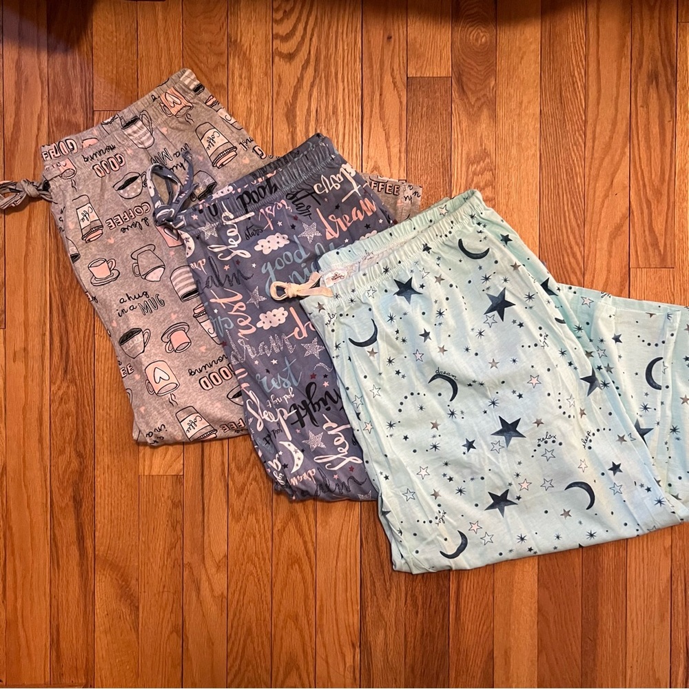 ***SOLD*** Set of 3 Pajama Pants